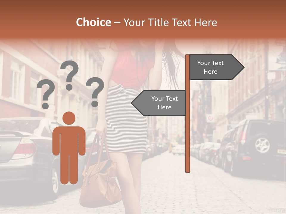 Belt Woman Female PowerPoint Template