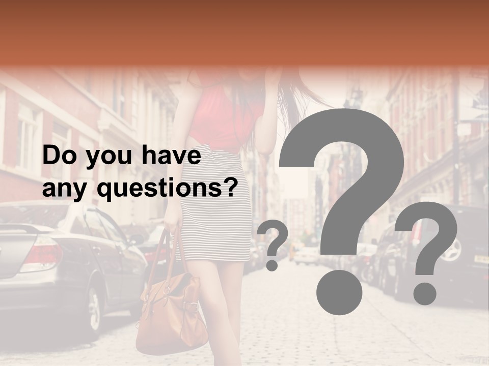 Belt Woman Female PowerPoint Template