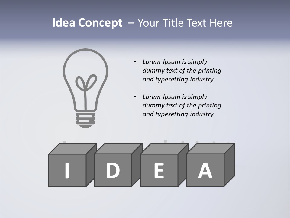 Strength Strong Career PowerPoint Template