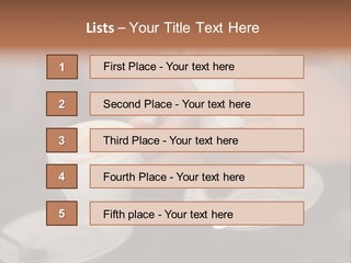 A Couple Of People Holding Cups Of Coffee PowerPoint Template