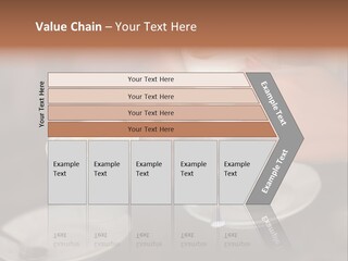 A Couple Of People Holding Cups Of Coffee PowerPoint Template