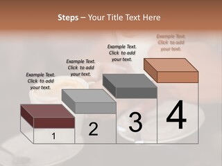 A Couple Of People Holding Cups Of Coffee PowerPoint Template