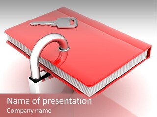 Black And White Strength Dune PowerPoint Template