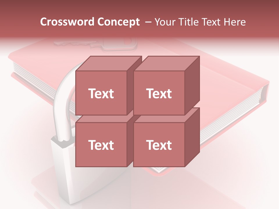 Black And White Strength Dune PowerPoint Template