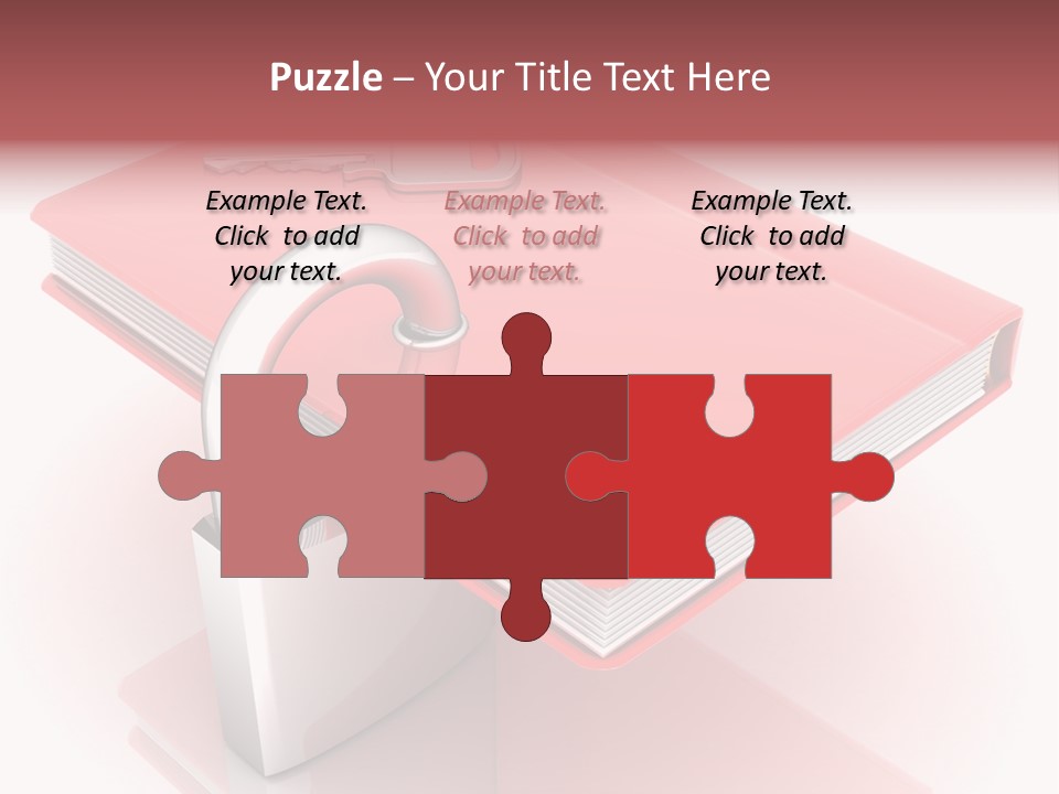 Black And White Strength Dune PowerPoint Template