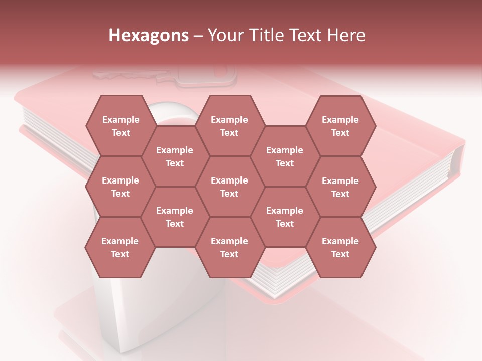 Black And White Strength Dune PowerPoint Template