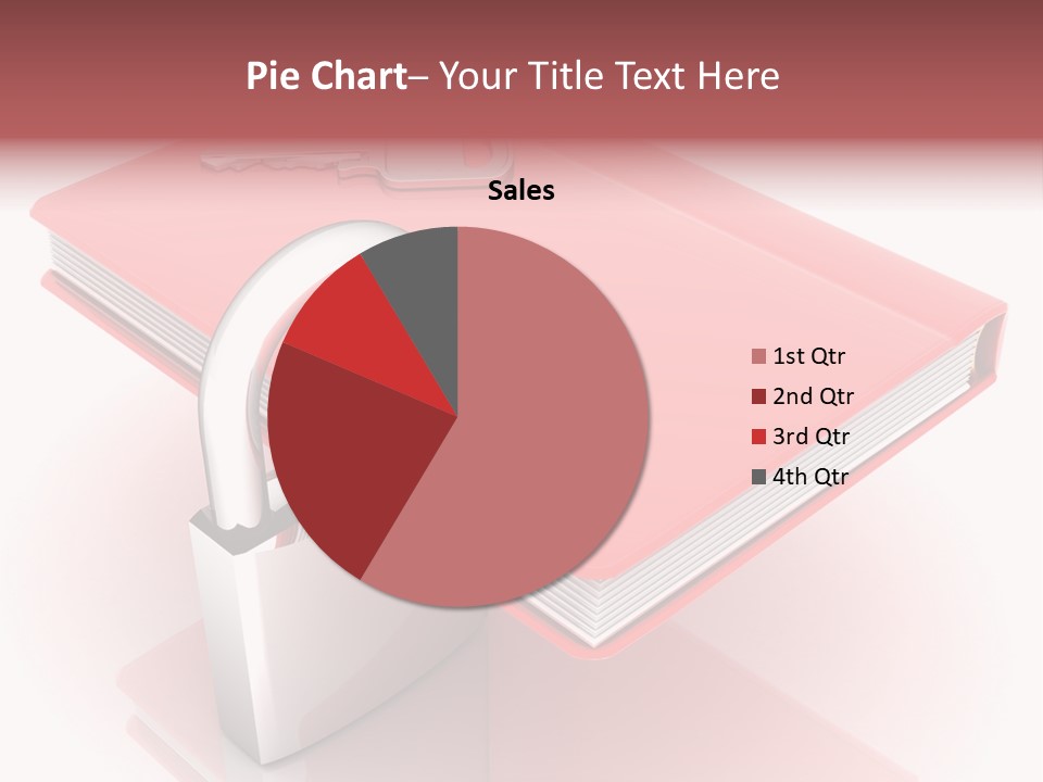 Black And White Strength Dune PowerPoint Template