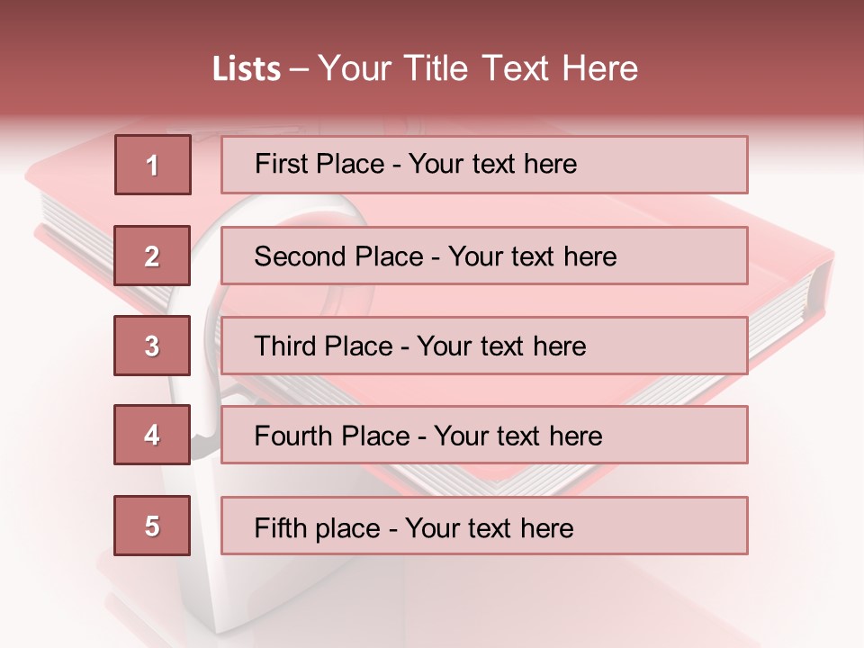 Black And White Strength Dune PowerPoint Template