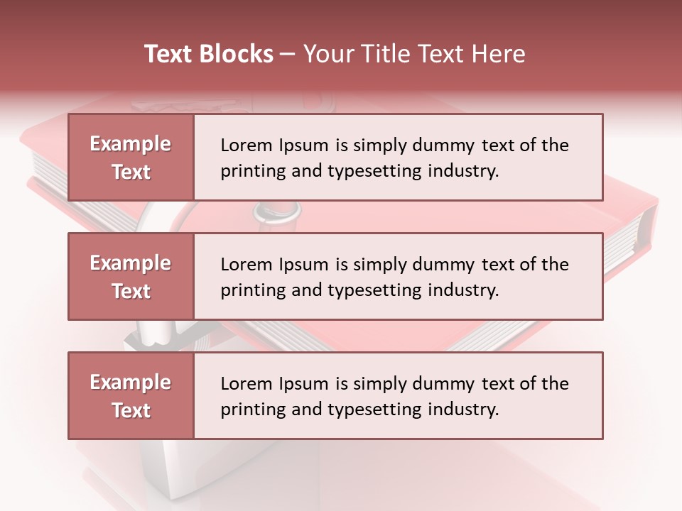 Black And White Strength Dune PowerPoint Template