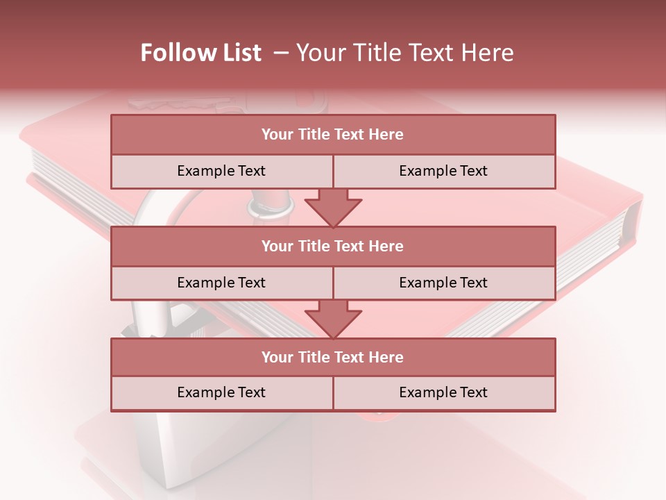Black And White Strength Dune PowerPoint Template