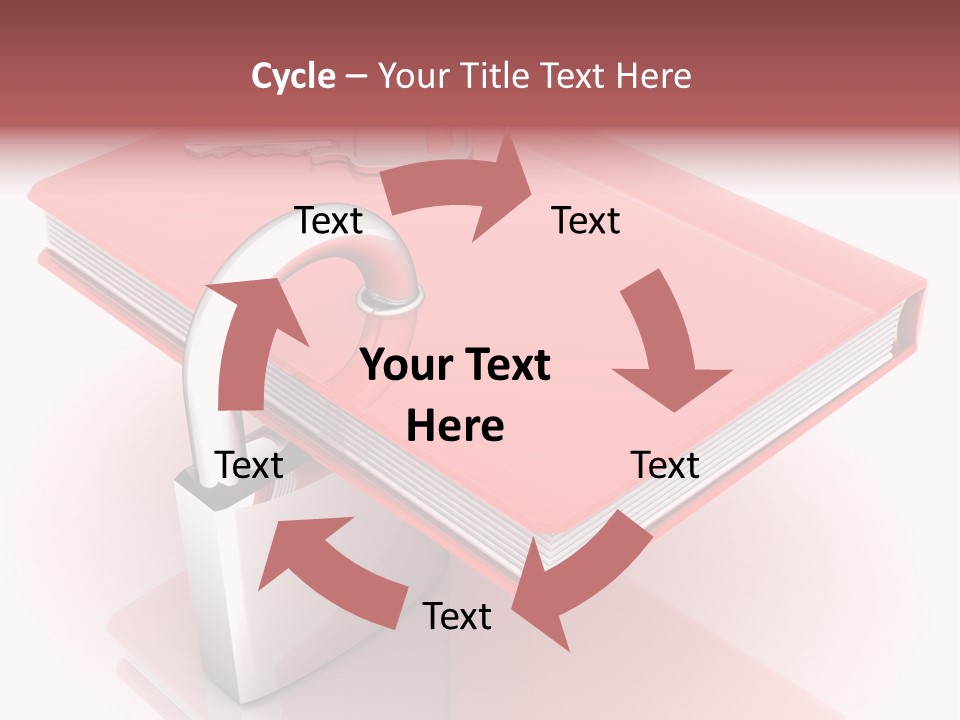 Black And White Strength Dune PowerPoint Template
