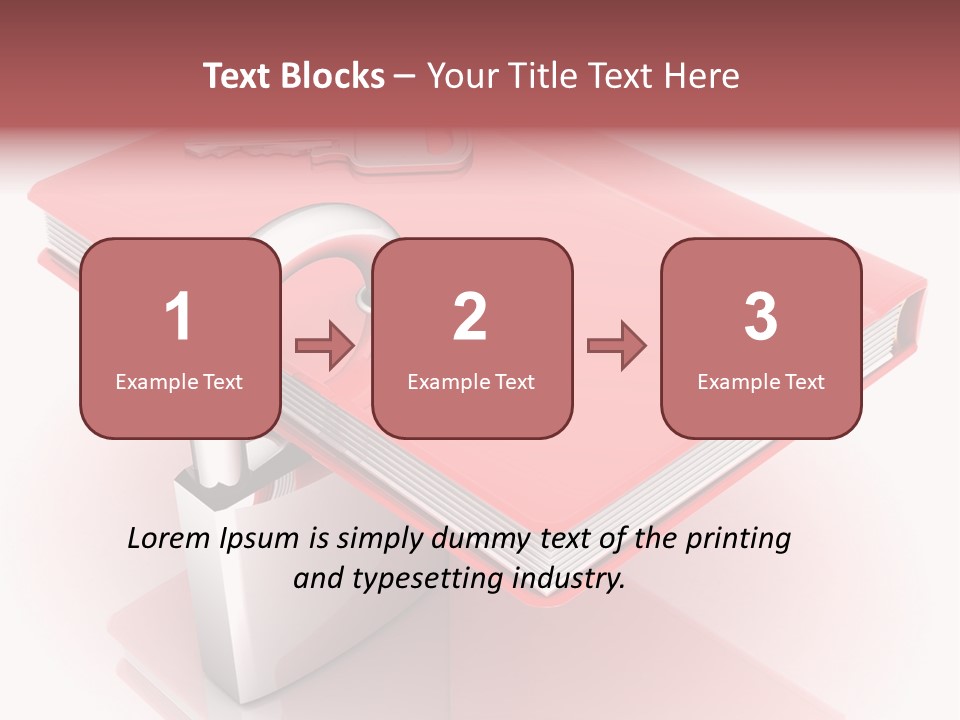 Black And White Strength Dune PowerPoint Template
