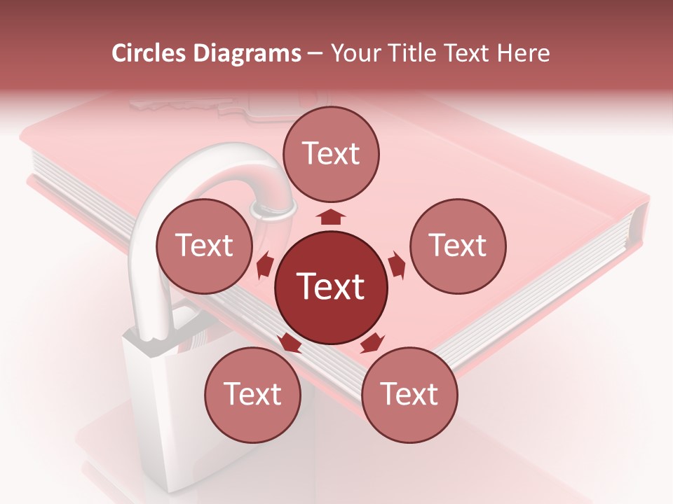 Black And White Strength Dune PowerPoint Template