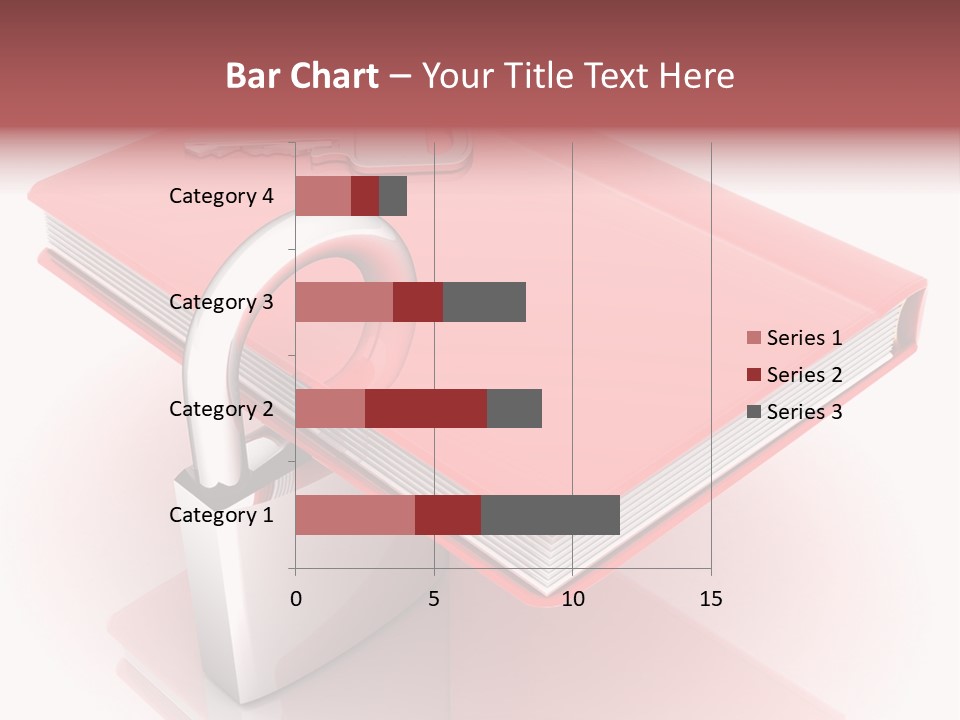Black And White Strength Dune PowerPoint Template