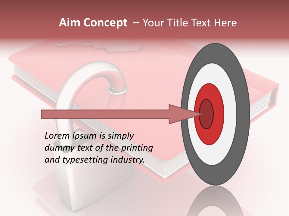 Black And White Strength Dune PowerPoint Template