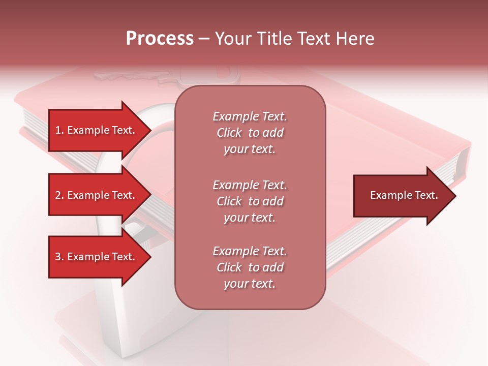 Black And White Strength Dune PowerPoint Template
