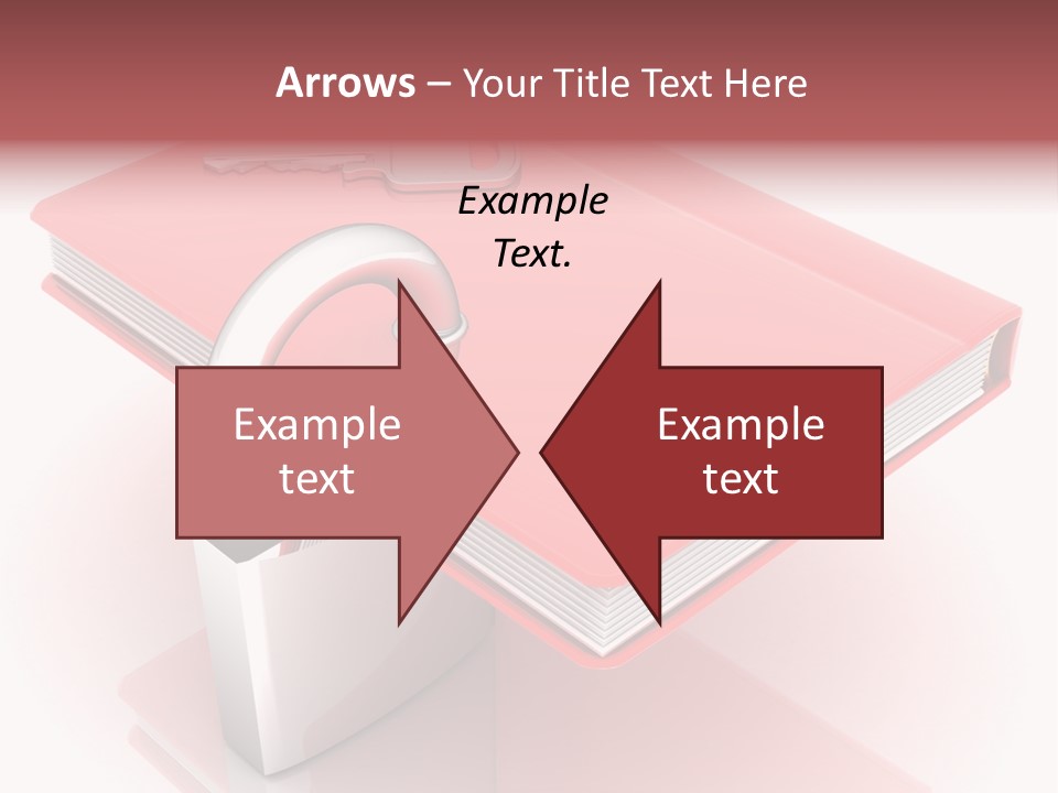 Black And White Strength Dune PowerPoint Template