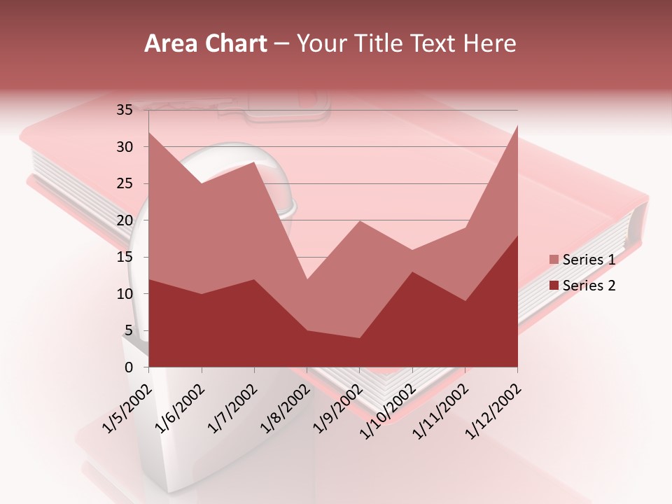 Black And White Strength Dune PowerPoint Template