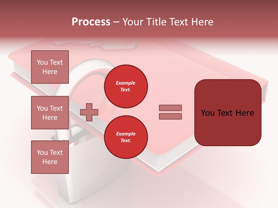 Black And White Strength Dune PowerPoint Template