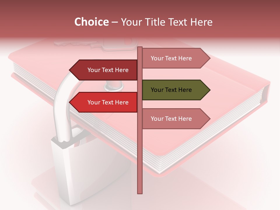 Black And White Strength Dune PowerPoint Template