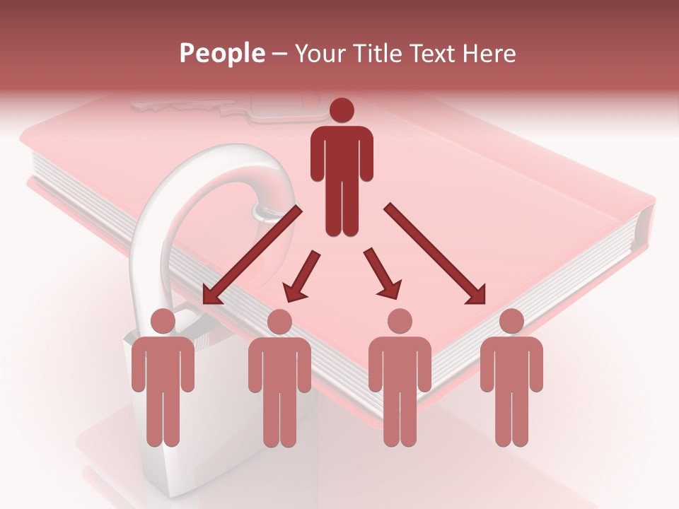 Black And White Strength Dune PowerPoint Template