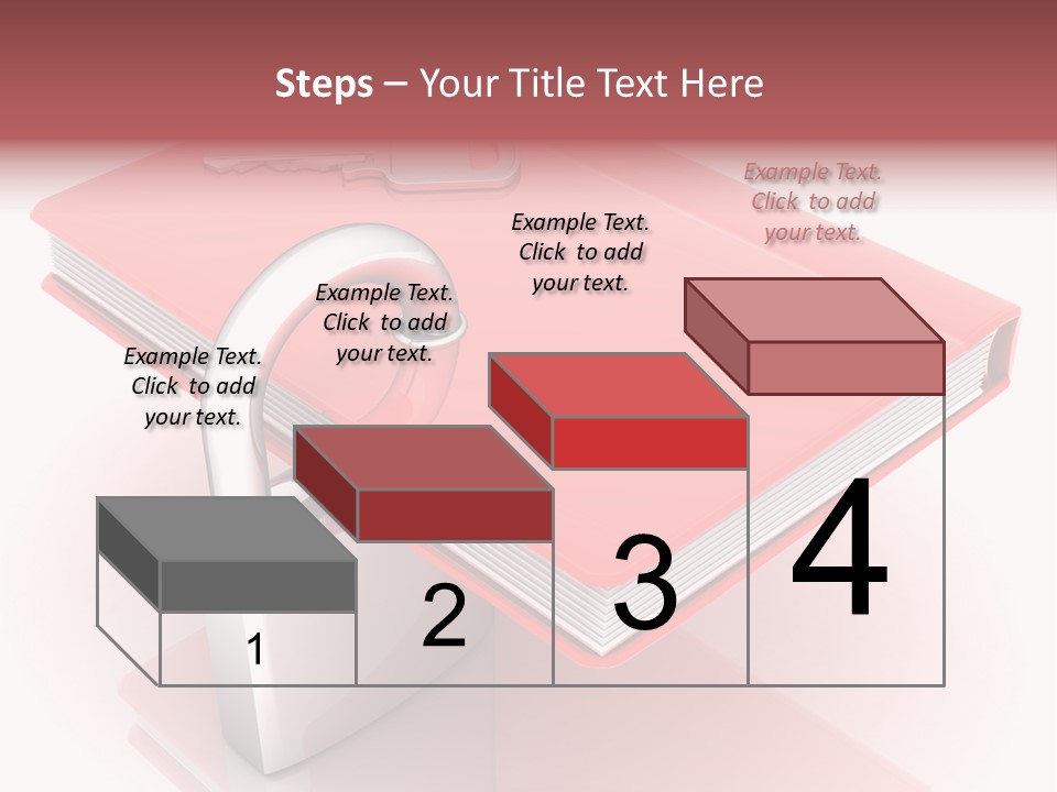Black And White Strength Dune PowerPoint Template