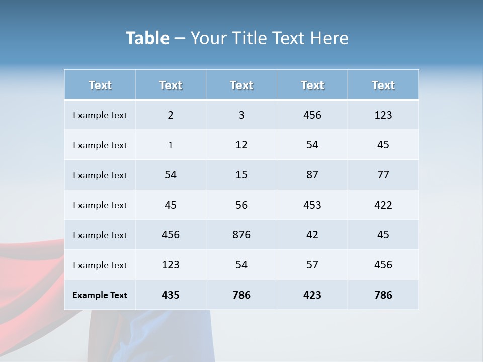 A Young Boy Dressed As A Super Hero PowerPoint Template