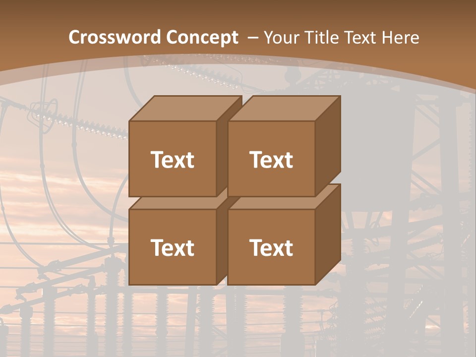 Power Lines At Sunset Power Lines Power Lines Power Lines Power Lines Power Lines Power Lines PowerPoint Template