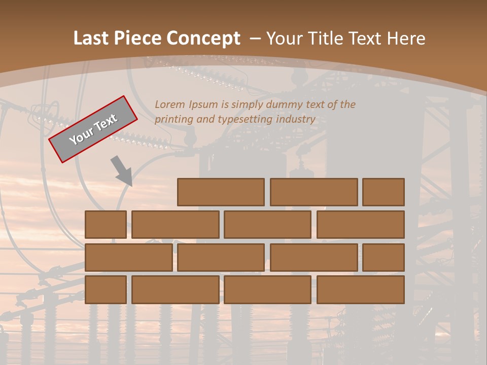 Power Lines At Sunset Power Lines Power Lines Power Lines Power Lines Power Lines Power Lines PowerPoint Template