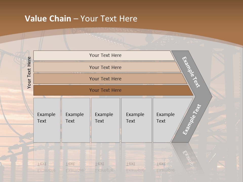 Power Lines At Sunset Power Lines Power Lines Power Lines Power Lines Power Lines Power Lines PowerPoint Template