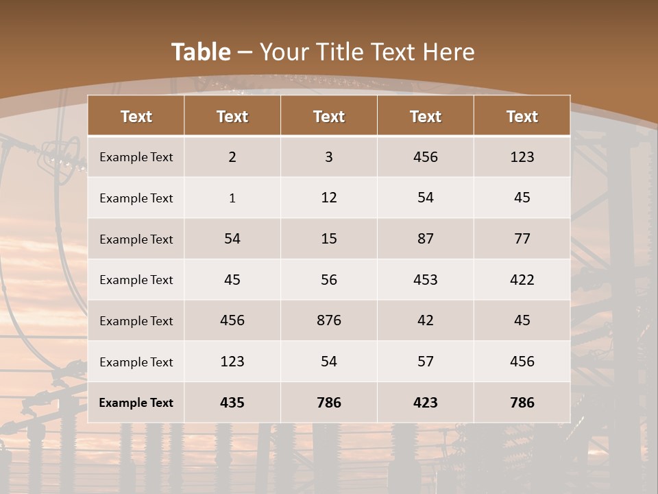 Power Lines At Sunset Power Lines Power Lines Power Lines Power Lines Power Lines Power Lines PowerPoint Template