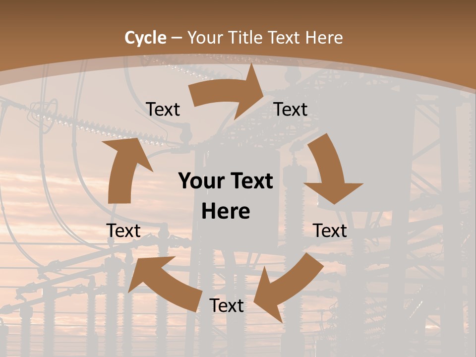 Power Lines At Sunset Power Lines Power Lines Power Lines Power Lines Power Lines Power Lines PowerPoint Template
