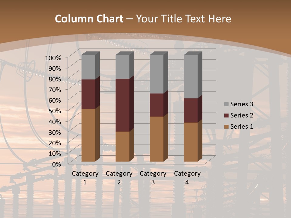 Power Lines At Sunset Power Lines Power Lines Power Lines Power Lines Power Lines Power Lines PowerPoint Template