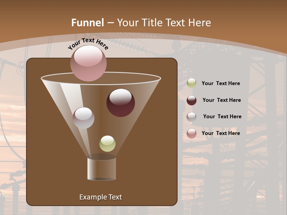 Power Lines At Sunset Power Lines Power Lines Power Lines Power Lines Power Lines Power Lines PowerPoint Template