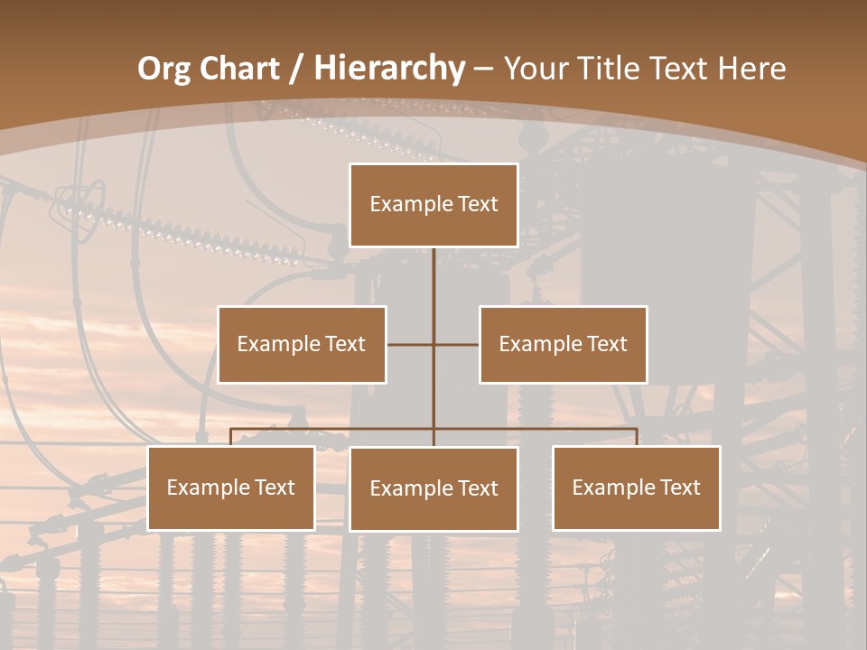 Power Lines At Sunset Power Lines Power Lines Power Lines Power Lines Power Lines Power Lines PowerPoint Template