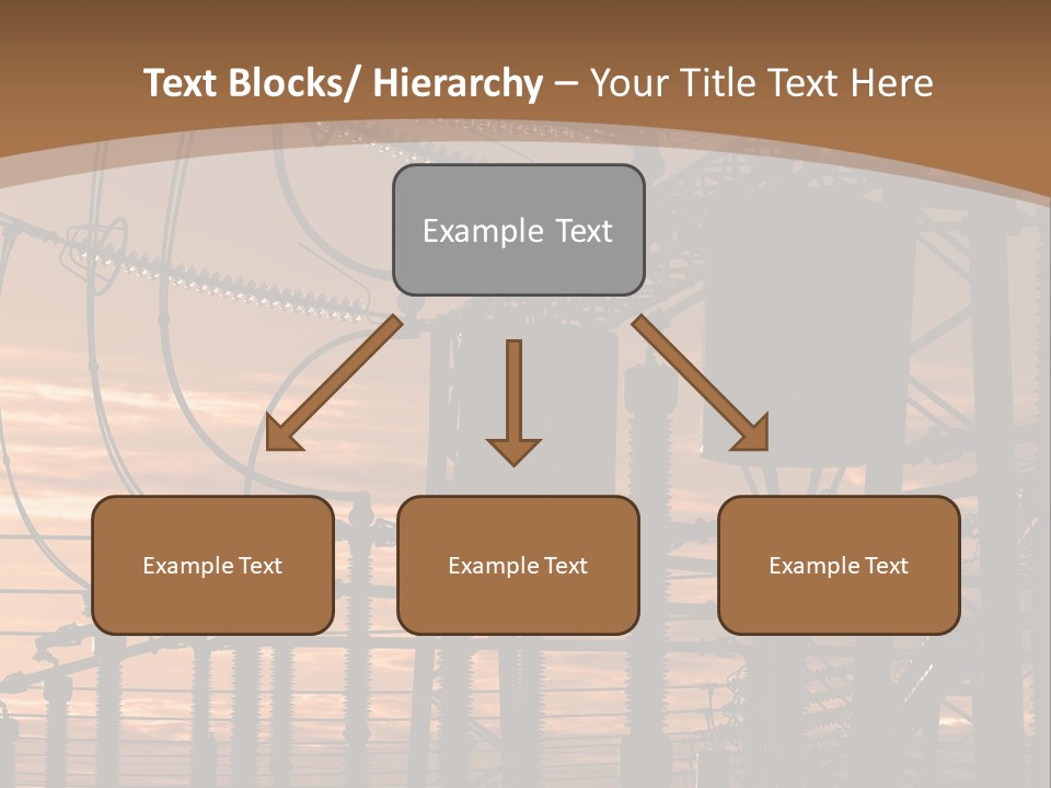 Power Lines At Sunset Power Lines Power Lines Power Lines Power Lines Power Lines Power Lines PowerPoint Template