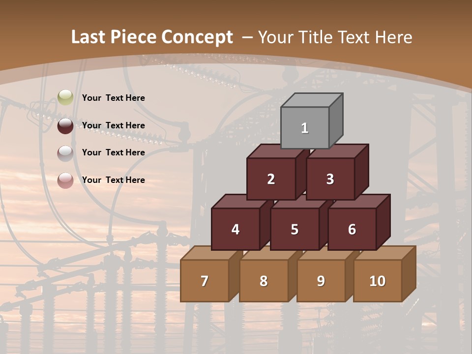 Power Lines At Sunset Power Lines Power Lines Power Lines Power Lines Power Lines Power Lines PowerPoint Template