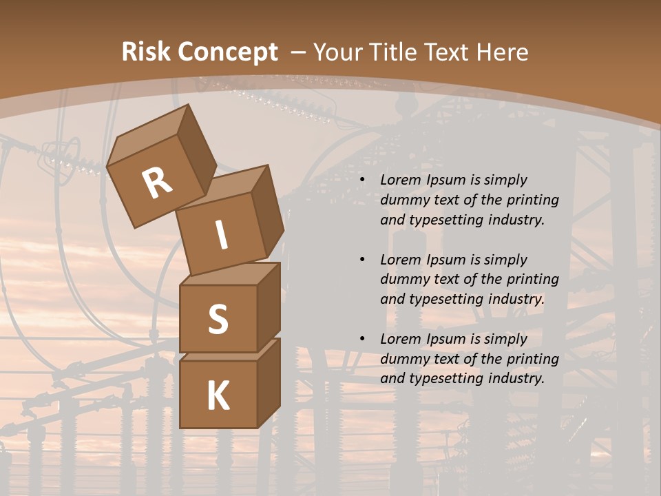 Power Lines At Sunset Power Lines Power Lines Power Lines Power Lines Power Lines Power Lines PowerPoint Template