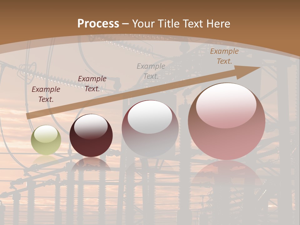 Power Lines At Sunset Power Lines Power Lines Power Lines Power Lines Power Lines Power Lines PowerPoint Template