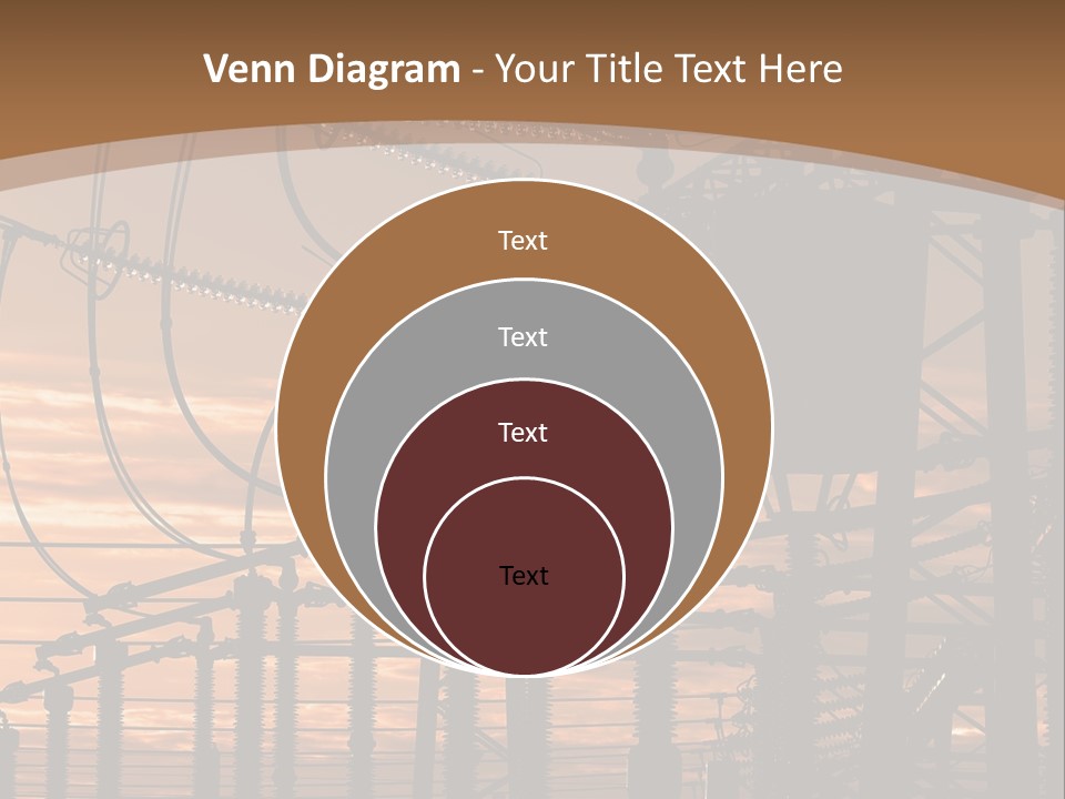 Power Lines At Sunset Power Lines Power Lines Power Lines Power Lines Power Lines Power Lines PowerPoint Template