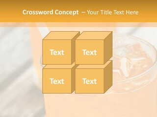 Wet Drink Thirst PowerPoint Template