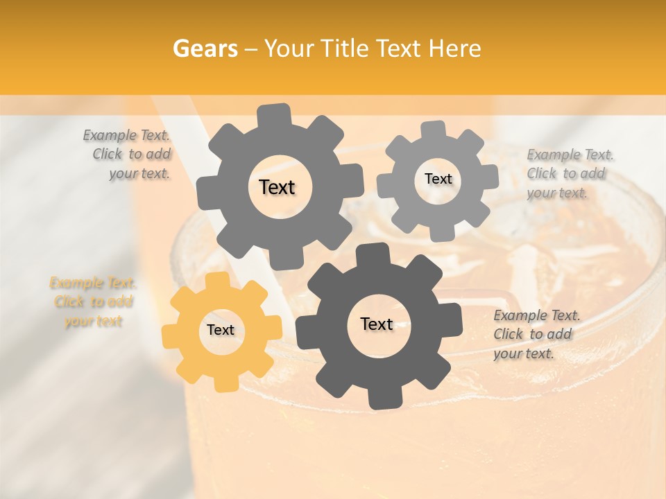 Wet Drink Thirst PowerPoint Template