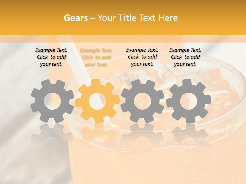 Wet Drink Thirst PowerPoint Template