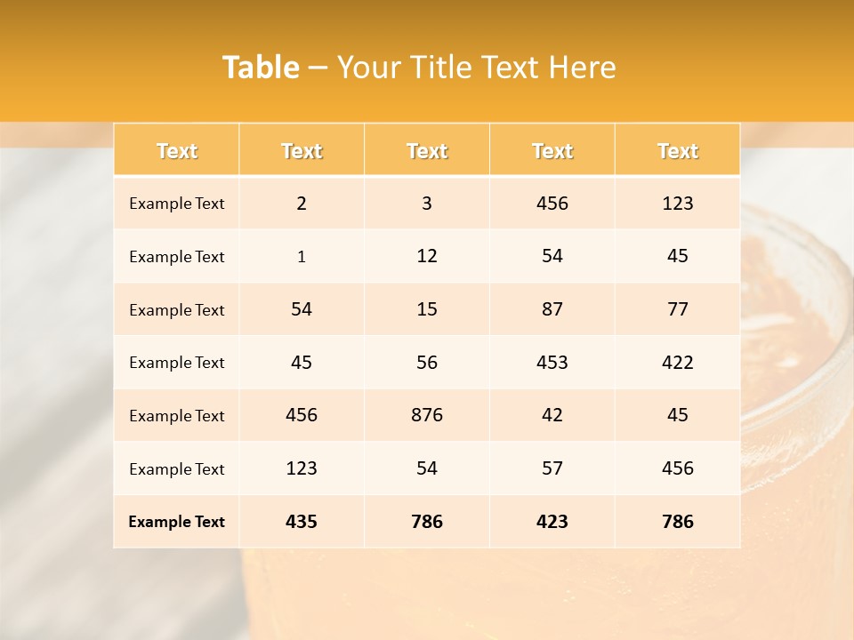 Wet Drink Thirst PowerPoint Template