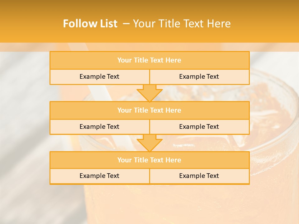Wet Drink Thirst PowerPoint Template