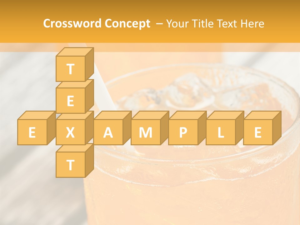 Wet Drink Thirst PowerPoint Template