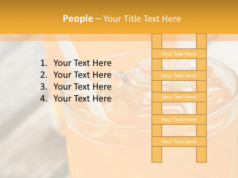 Wet Drink Thirst PowerPoint Template