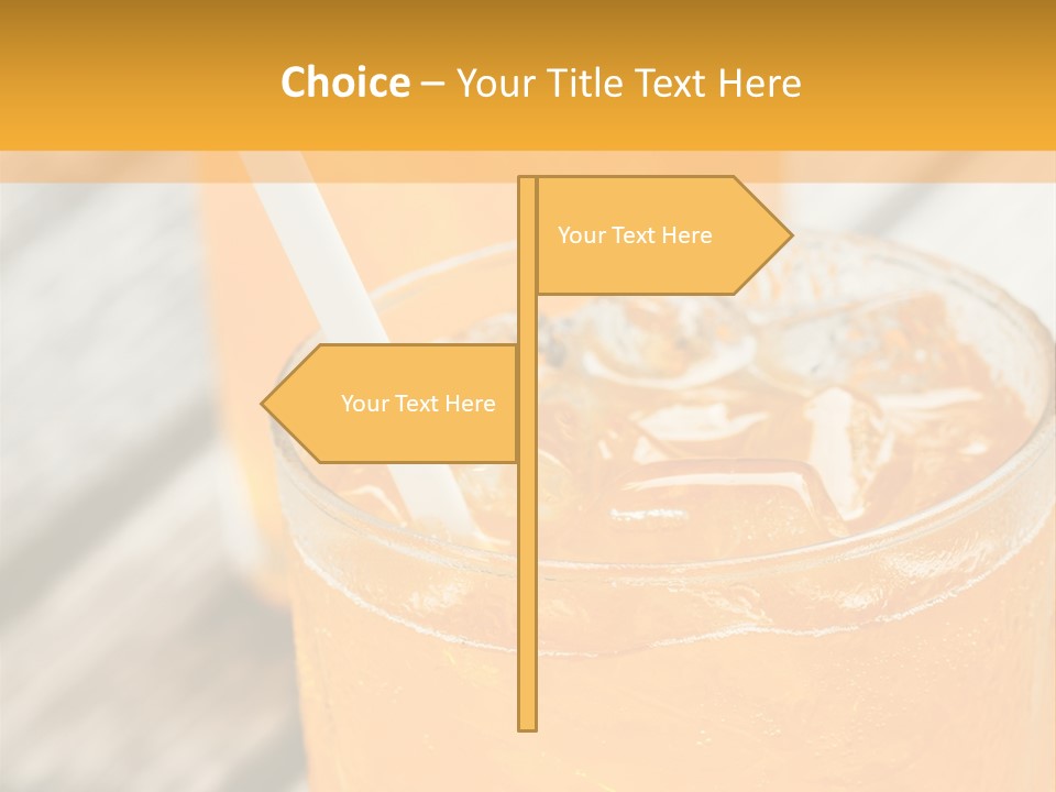 Wet Drink Thirst PowerPoint Template