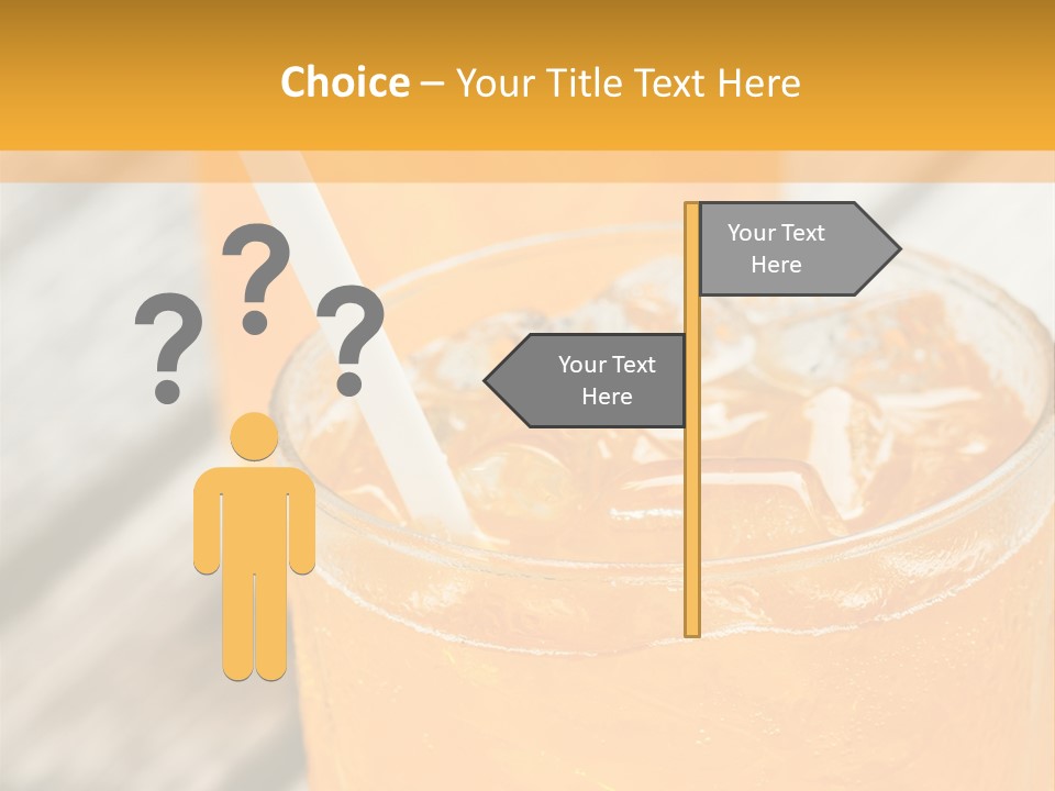 Wet Drink Thirst PowerPoint Template