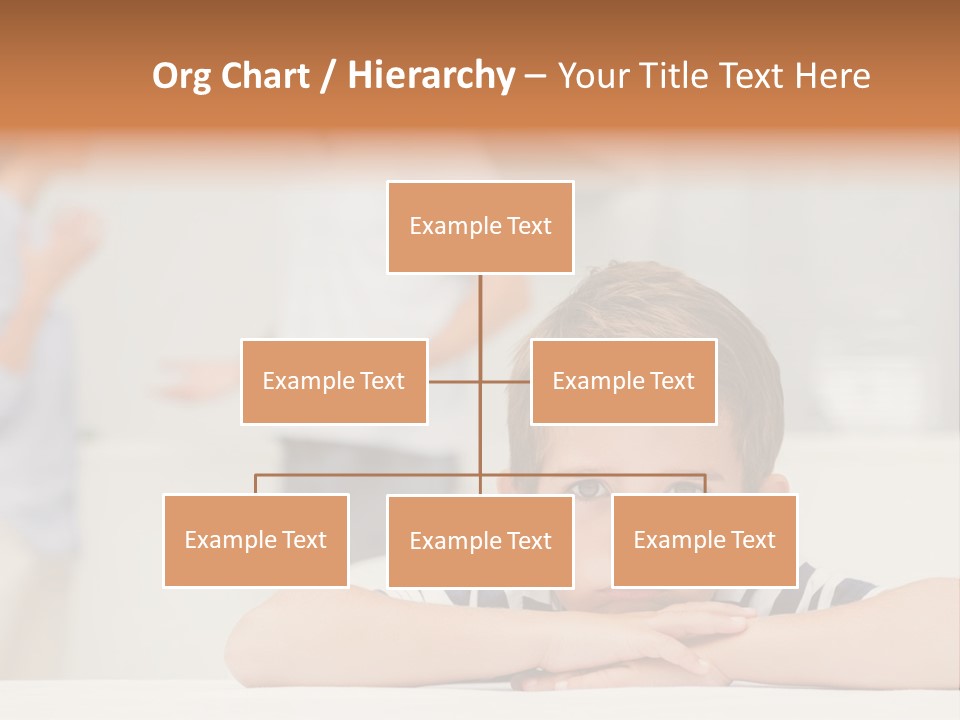 Melancholy Boy Relationship PowerPoint Template